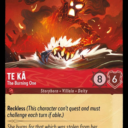 126-tekā-theburningone