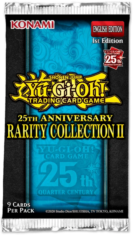 25th Anniversary Rarity Collection 2 1st Edition Booster Pack