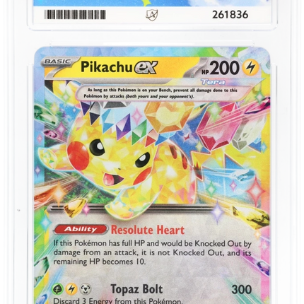 Pikachu EX - Surging Sparks 57 - Graded ACE 10