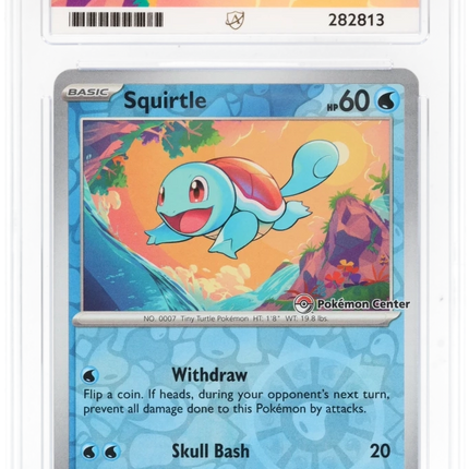 Squirtle - Pokemon Center Exclusive (7) - Graded ACE 10