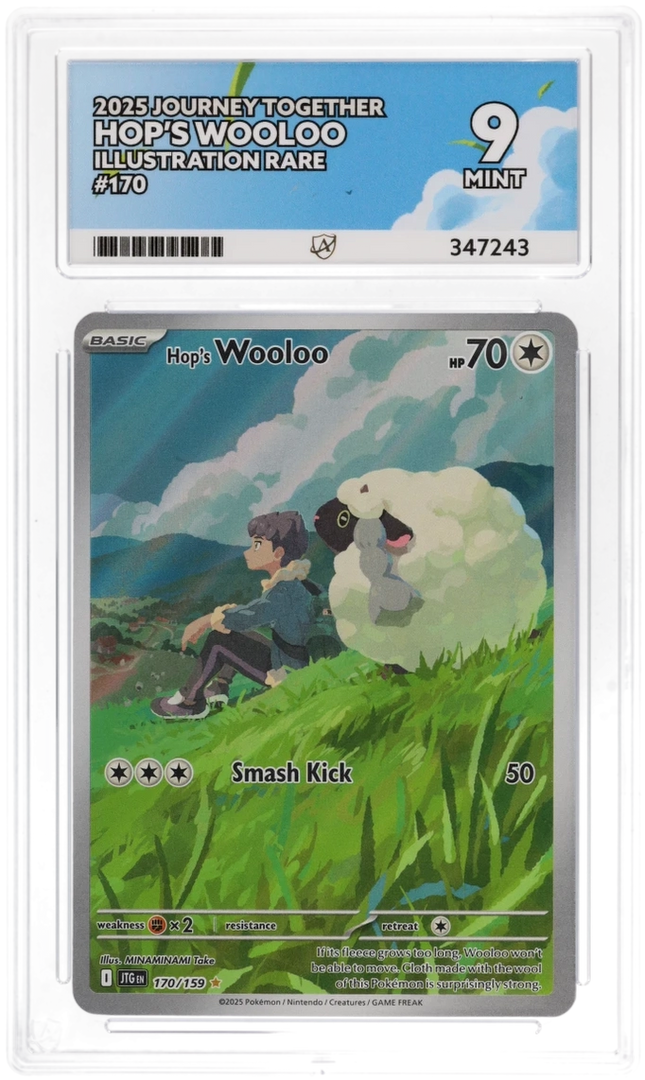 Hop's Wooloo - Journey Together 170 - Graded ACE 9