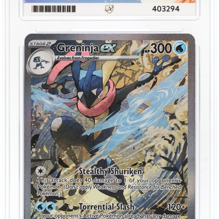 Greninja EX - Black Star Promo SVP 132 - Graded ACE 10
