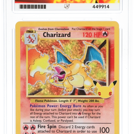 Charizard - Celebrations 4 - Graded ACE 10