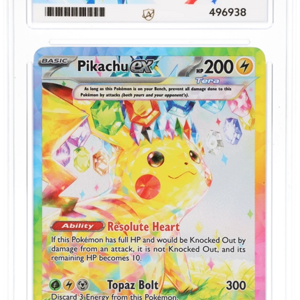 Pikachu Ex (238) - Graded ACE 9