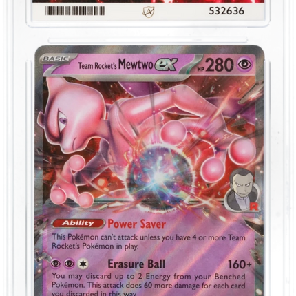 Team Rocket's Mewtwo EX - Black Star Promo SVP 205 - Graded ACE 10