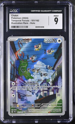 Chatot - Temporal Forces 181 - Graded CGC 9