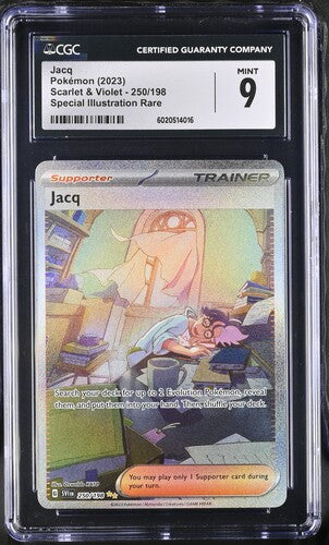 Jacq - Scarlet & Violet 250 - Graded CGC 9