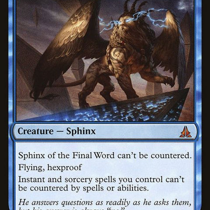63-sphinxofthefinalword