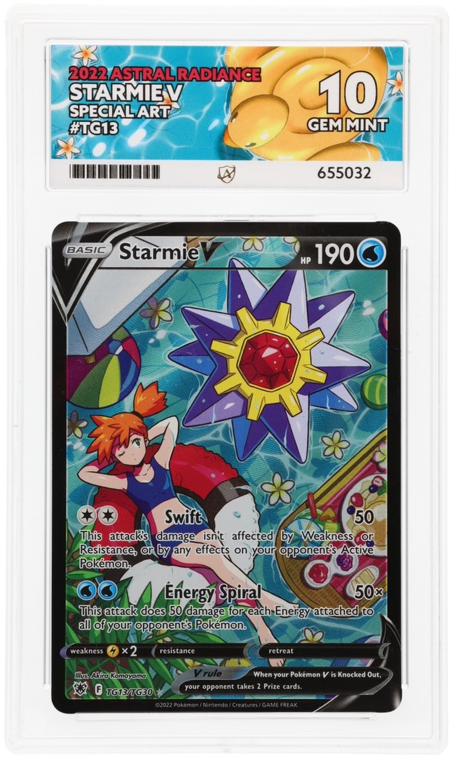 Starmie V - Astral Radiance TG13 - Graded ACE 10
