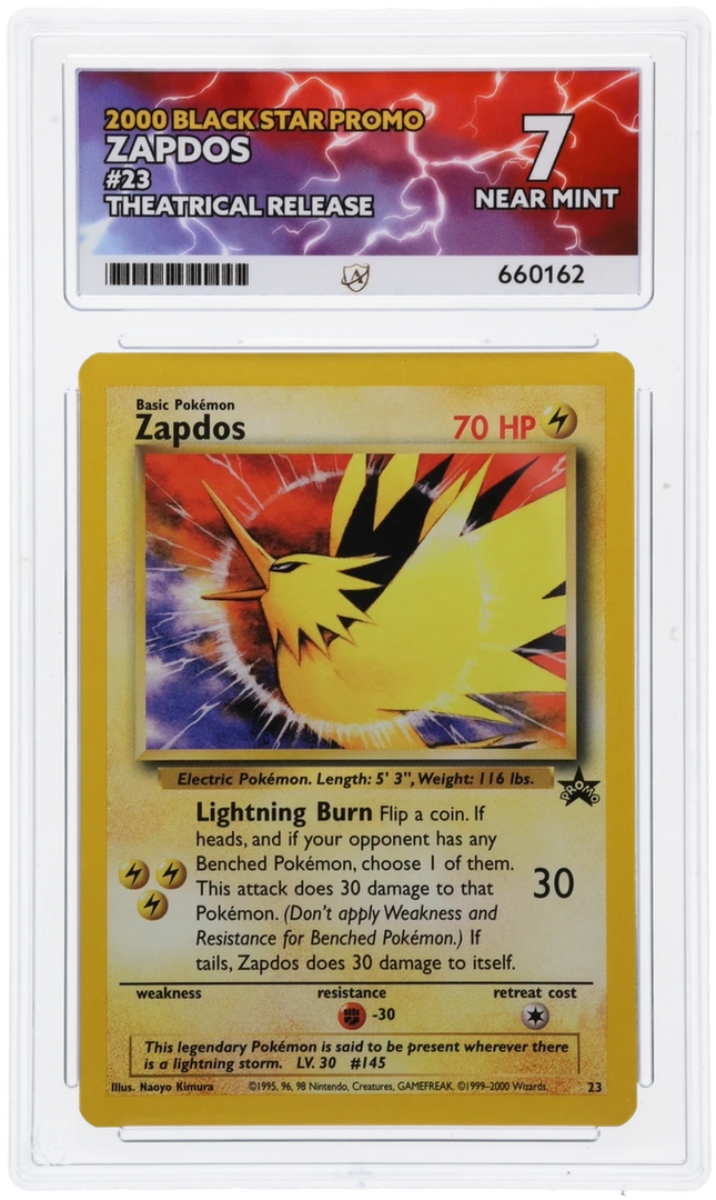 Zapdos - Black Star Promo WP 23 - Graded ACE 7