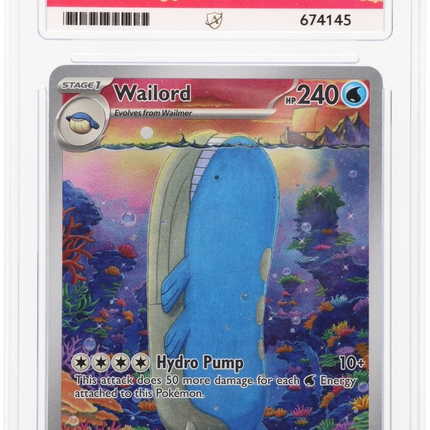 Wailord - Journey Together 162 - Graded ACE 9