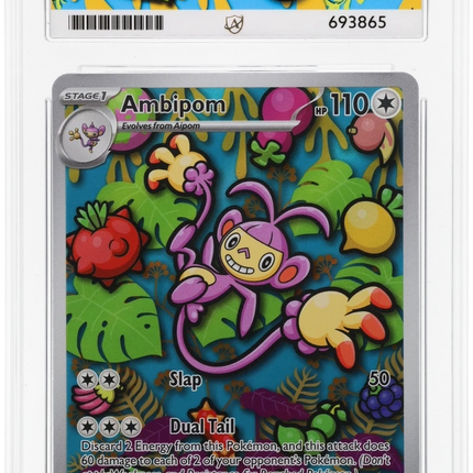 Ambipom - Phantasmal Flames 107 - Graded ACE 10