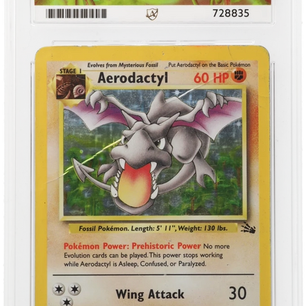 Aerodactyl - Fossil 1 - Graded ACE 1