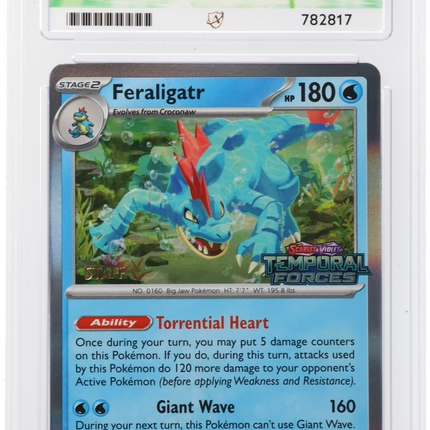 Feraligatr - Black Star Promo SVP 89 - STAFF Version - Graded ACE 10