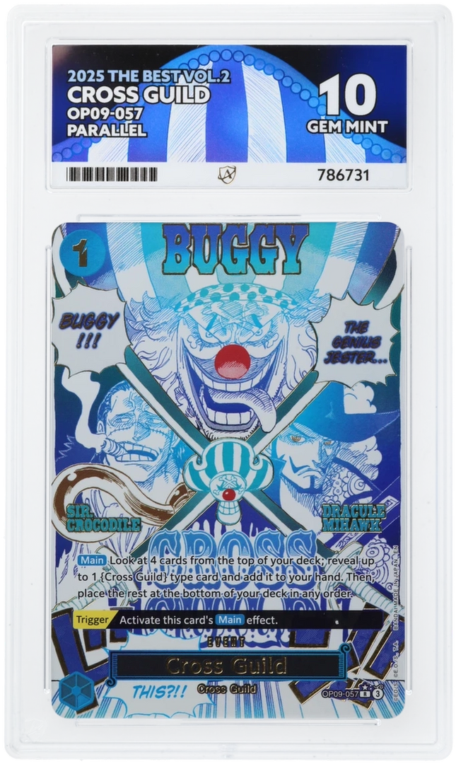 Cross Guild - The Best Vol.2 OP09-057 - Graded ACE 10