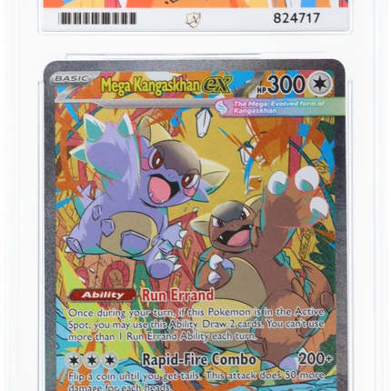 Mega Kangaskhan EX - Mega Evolution 182 - Graded ACE 10