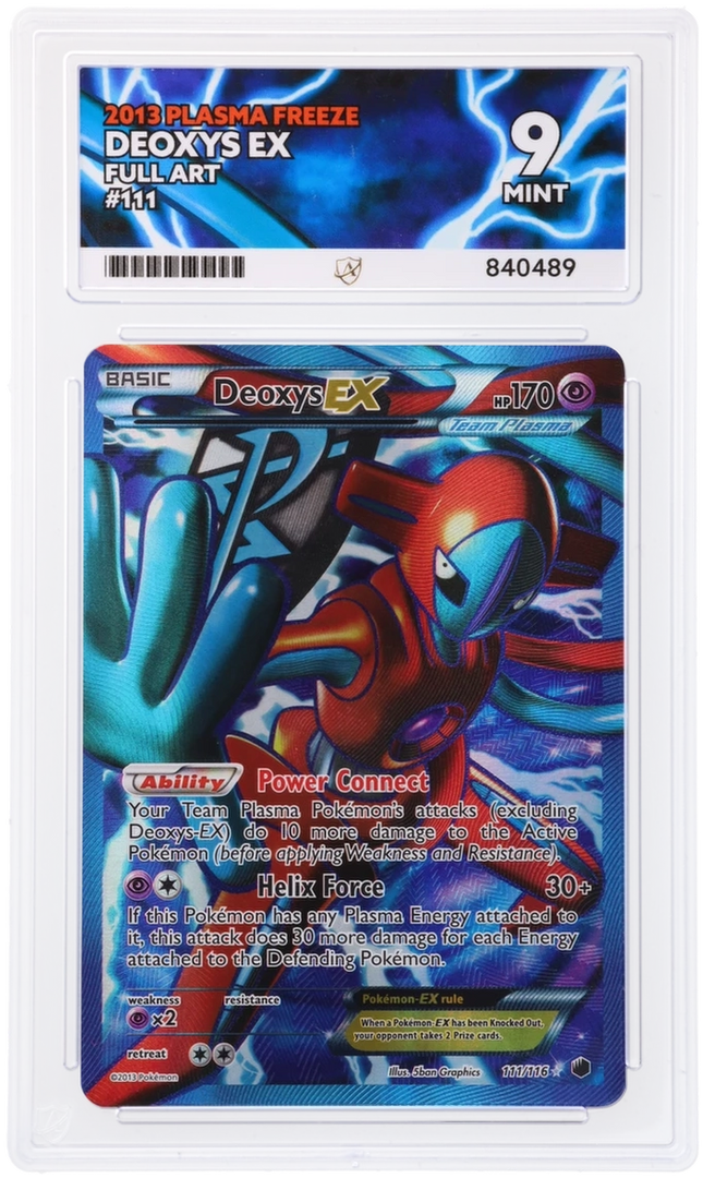 Deoxys EX - Plasma Freeze 111 - Graded ACE 9