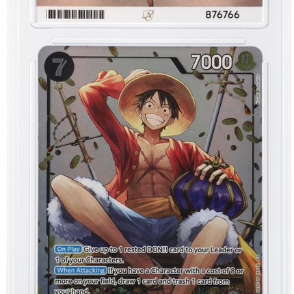 Monkey.D.Luffy - Tin Pack Set Vol.2 P-075 - Graded ACE 10
