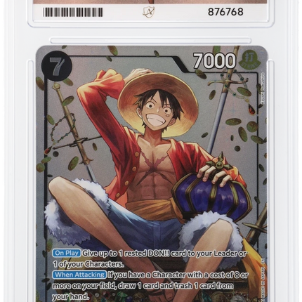 Monkey.D.Luffy - Tin Pack Set Vol.2 P-075 - Graded ACE 10