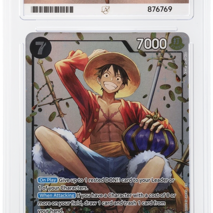 Monkey.D.Luffy - Tin Pack Set Vol.2 P-075 - Graded ACE 10