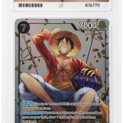 Monkey.D.Luffy - Tin Pack Set Vol.2 P-075 - Graded ACE 10