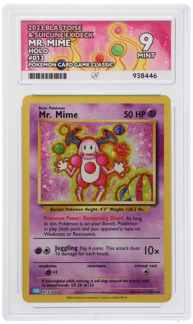 Mr. Mime - Classic Collection CLB 13 - Graded ACE 9