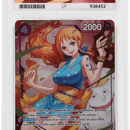 O-Nami - Purple Monkey.D.Luffy ST18-002 - Graded ACE 10