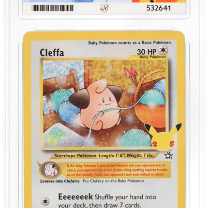 Cleffa - Celebrations (20) - Graded ACE 10