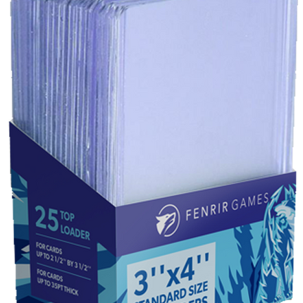 Fenrir Games Standard Size Toploaders (25 count)