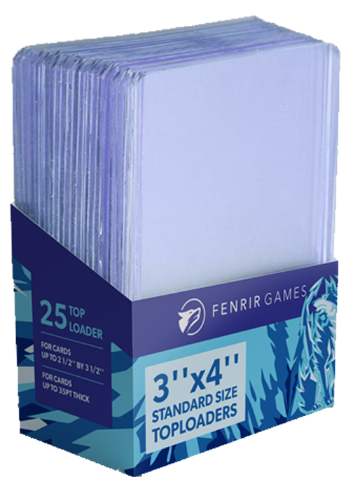 Fenrir Games Standard Size Toploaders (25 count)