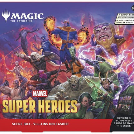 Marvel Super Heroes Scene Box Villains Unleashed