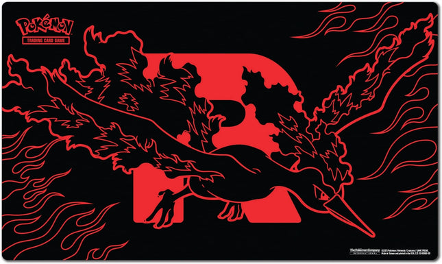 Pokemon Team Rocket's Moltres Playmat