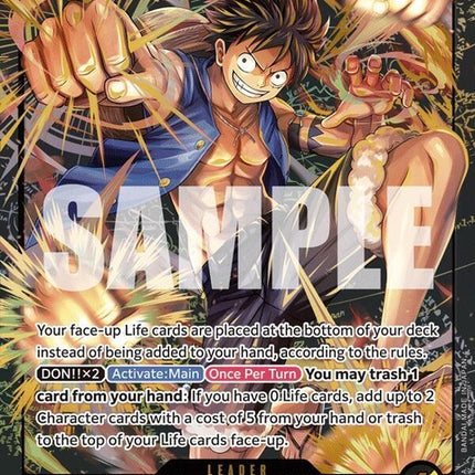 st13-003-monkeydluffypremiumcardcollectionleadercollection