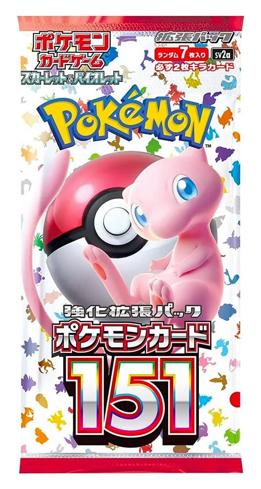 Pokemon 151 SV2A Japanese Booster Pack